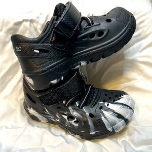 Stride rite 360 Oceano sandal black/white little kids 6m/w